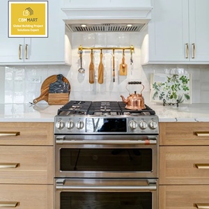 CBMmart Cucine Moderne Americane Stile Shaker Australiano Bicolore in Legno Massello Lusso <span class=keywords><strong>2</strong></span> Pac Laccato con Isola - Product Image 4