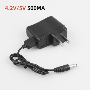 Cargador USB Mini de 3W Personalizable de Fábrica OEM, <span class=keywords><strong>con</strong></span> Certificación CE, Enchufe Europeo USB-A, Banco de Energía, Entrada de 5V/4.2V 0.5A, Corte Automático para Cámara - Product Image 4