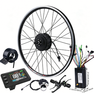 Kit de Conversión de Bicicleta Eléctrica con Motor de Cubo Trasero de 250W, 36V/48V, para Ruedas de 20-29 Pulgadas, Freno de Disco en V, Pantalla LCD, para Bicicletas Plegables y de Montaña - Product Image 5