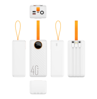 Batterie externe grande capacité en gros 40000 mAh, charge rapide, ventilateur rechargeable, chargeur de téléphone, batterie externe portable 40000 mAh
