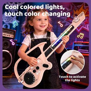 Zhorya Guitare DJ multifonctionnelle pliable édition voyage, instrument de musique d'entrée de gamme pour enfants - Product Image 2