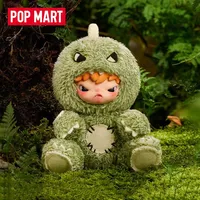 POP MART Hirono Dino Plush Doll Pendant Series Blind Box Mystery Box Toys Kawaii Ornaments Figurines Home Decor Desktop Model