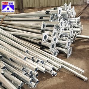 Postes de luz de acero para iluminación LED para exteriores, columna <span class=keywords><strong>tubular</strong></span> de metal HDG con acabado galvanizado en caliente - Product Image 4