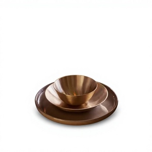 Beautiful Handcrafted Metal Bowl for Modern Homes Polished and Latest Design for Display Serving Decoration Factory Price - Product Image 1