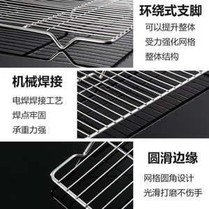 Plateau de drainage carré en acier inoxydable Cjz avec grille de contrôle d'huile pour hôtels, cafés et boissons - Product Image 5