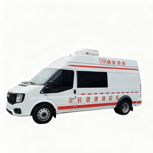 Véhicule d'examen médical mobile JMC Ambulance DR, camion léger pour le dépistage de santé communautaire, personnalisable avec radiographie - Product Image 1