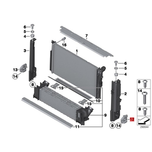 Support de module côté gauche pour <span class=keywords><strong>BMW</strong></span> i i3 I01 LCI hybride électrique I01 LCI [i3 120Ah Rex] 2017-2019 17118620732 - Product Image 3