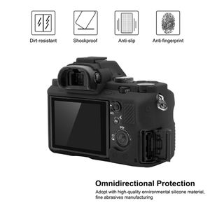 Envío el mismo día Funda de silicona para cámara de alta calidad PULUZ Funda protectora de silicona suave para <span class=keywords><strong>Sony</strong></span> 2017/7SMII/7RMII - Product Image 6