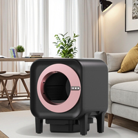 Litière automatique intelligente Younihao pour chat, grande capacité 70L, en plastique écologique, électrique, autonettoyante, carrée, accessoire premium