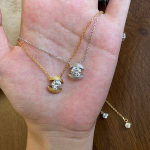 Collar con Colgante de Plata de Ley S925, Estilo Chino Nuevo, con Diseño de Lunares Cepillados, Bolsa de la Suerte, Accesorio de Moda de Lujo y Temperamento Exquisito - Product Image 4