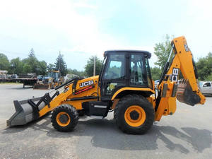 Tracteur compact à roue hydraulique d'occasion JCB 3CX à des prix moins chers avec chargeur frontal et chargeuse-pelleteuse à vendre - Product Image 3