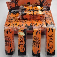 Nouveauté 2026 : Cadeaux d'Halloween – Balle anti-stress souple en forme de beurre avec motifs fantôme et citrouille pour les récompenses en classe