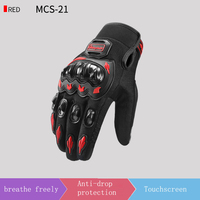 Sarung Tangan Berkendara Motor Grosir, Bernapas, Anti-Selip, Full-Finger, Layar Sentuh, Cepat Kering untuk Pria dan Wanita