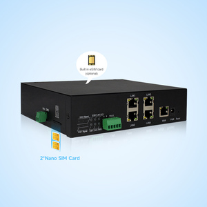5G เราเตอร์อุตสาหกรรมร้อนล็อคสายรัดสำรองโมเด็มสถานี LTE Cat 12 Cat18 Cat20 Ax3000 Wifi6 2ซิมการ์ดจีเอสเอ็มเกตเวย์ - Product Image 6