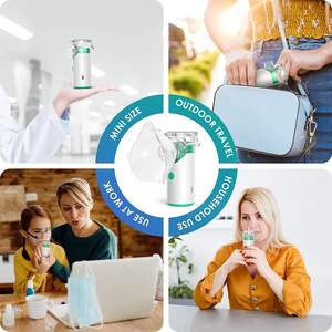 Mesin <span class=keywords><strong>nebulizer</strong></span> inhalator rumah tangga, <span class=keywords><strong>nebulizer</strong></span> jala Portabel ultrasonik mini dengan <span class=keywords><strong>CE</strong></span> diakui - Product Image 5
