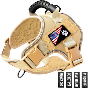 1000Dナイロン犬用ベストとハーネスセット戦術的な屋外トレーニングベスト夏と冬の狩猟犬用ギアのクイックリリース - Product Image 6