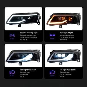 HETOP A6 C6 Phare 2005-2012 Mise à niveau A6 C5 C6 LED Signal dynamique Animation DRL Bi <span class=keywords><strong>Xénon</strong></span> Accessoires de phare automatique pour Audi - Product Image 3