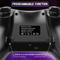 Nouvelle manette de jeu sans fil avec bouton Turbo, gyroscope six axes, manette de jeu pour N-Switch Switch Pro PC