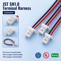 Connecteur de faisceau de câbles SH 1,0 mm, câble multi-terminaux pour câblage compact de signal et d'alimentation électronique
