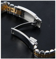 Bracelet à maillons OEM 20MM en acier inoxydable massif avec fermoir métallique, bracelet Jubilee de haute qualité pour RLX GMT