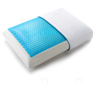 Fabriek directe verkoop hypoallergeen gezonde gel memory foam kussen nekkussen met cover - Product Image 1