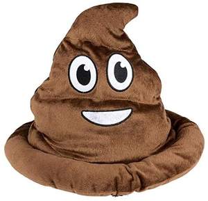 Nouveauté MH-0130 Brown Emoticon Merde Chapeau pour la scène de fête - Product Image 1