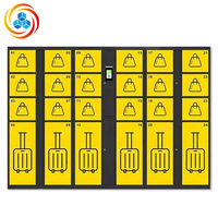 Casiers à bagages électroniques YiCun pour gares ferroviaires et aéroports |   Accepteur de billets/pièces de monnaie, paiement mobile, Nayax, casiers intelligents