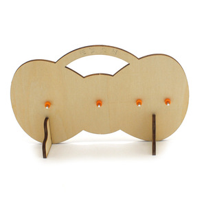 Wooden Gear Set Mechanical <b>Kit</b> For Kids Science Education <b>DIY</b> STEM Toy Geometric Shape Manual Operation 4-6Y - Product Image 3