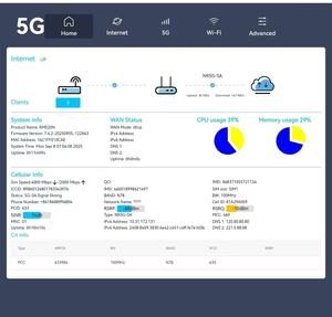 Router LSUN MF5100 WiFi6 AX3000 5G con Ranura para Tarjeta SIM, Openwrt <span class=keywords><strong>NSA</strong></span>/SA 5G, Firewall Soho, VPN, WEP, QoS - Product Image 6