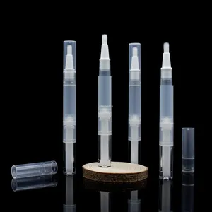 5ml or argent aluminium vide dents blanchiment torsion stylo maquillage beauté outil <span class=keywords><strong>ongles</strong></span> huile brosse correcteur emballage Tube bouteille 30 pièces - Product Image 5