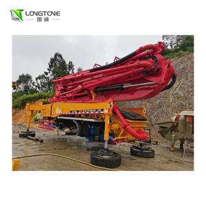 China 2018 Diesel-Powered Boom Pump Bomba De Concreto Usado Sem Caminhão Com Componentes Principais Motor Motor Gear - Product Image 3