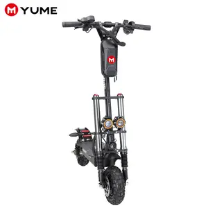 Yume 2022 De Nieuwste Opvouwbare Elektrische Scooter China Groothandel 10 Inch Fat Tire Elektrische Scooter Volwassen