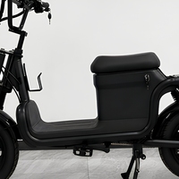 Vélo de livraison électrique B50 16 pouces avec cadre en acier, 1000W, 60V, longue autonomie, freins à disque hydrauliques, double suspension, 50AH en russe