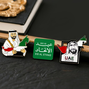 Nhà Máy Giá Uae 54 Quốc Gia Ngày Pins Dec 12 Sáng Lập Kỷ Niệm Từ Trở Lại Phù Hiệu Emirati Thống Nhất Kỳ Nghỉ Quà Tặng Khuyến mãi Tùy Chỉnh - Product Image 3