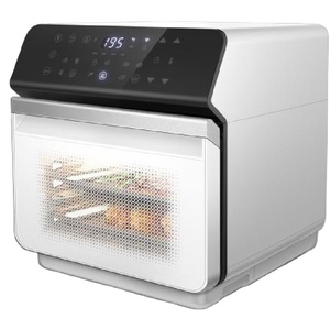 Friteuse numérique 8l 9l 10L 12L 15L 2022 Nouveau four numérique à double zone friteuse à air four à deux paniers plateau 8 9 litres friteuse à air vapeur <span class=keywords><strong>sans</strong></span> <span class=keywords><strong>huile</strong></span> - Product Image 2