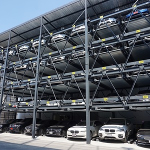 Système de gestion de <span class=keywords><strong>parking</strong></span> Tabitha à 2-7 étages avec élévateur coulissant pour <span class=keywords><strong>19</strong></span> voitures, capacité de charge de 2000 kg, garantie de 60 mois, certifié CE - Product Image 1