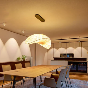 热销北欧风格酒店餐厅发光二极管吊灯卧室直挂装饰照明 - Product Image 5