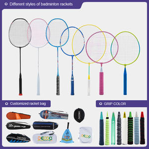 Set di Racchette da Badminton Professionali DECOQ in Acciaio per Uso in Club, Programmi di Allenamento di Gruppo, Include Racchette Multiple per Pratica di Squadra - Product Image 5