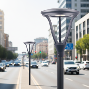 Nuevo Farol de Jardín Anima con Tres Soportes, Luminaria para Estacionamiento, Lámpara para Caminos de Bicicletas y Peatones, Luz Urbana, Iluminación Ambiental - Product Image 5