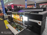 Impresora de Inyección de Tinta UV Automática Benlun L1800 para Cabezales de Impresión Ricoh Gen 5/6/ I3200, Impresión Plana y en Rollo, Materiales Flexibles de Cuero, CMYK, Nueva