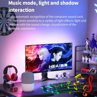 CL Lighting Décoration d'ambiance intérieure 5V Smart Rgb Magic Color Gaming Led Strip Usb Sync Computer Windows PC Backlight