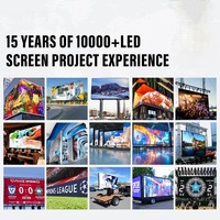 Pantalla LED para Escenario de Servicio Frontal Ultrafina P2.5 P2.6 P2.9 P3.9, 2x3m, Alta Frecuencia de Actualización, Soporte Magnético Colgante, Panel de Video Wall LED