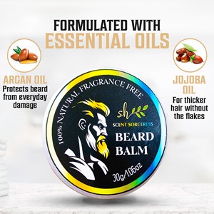 SENHAI Private Label Productos para el <span class=keywords><strong>cuidado</strong></span> de la piel de los hombres Bálsamo de <span class=keywords><strong>barba</strong></span> natural Juego de aceite de <span class=keywords><strong>barba</strong></span> orgánico para hombres Kit de aseo de <span class=keywords><strong>barba</strong></span> Logotipo personalizado - Product Image 5