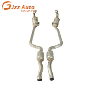 Sistema de Escape con Downpipes B58, Tubo de Escape de Acero Inoxidable Modificado, Juego de Convertidor Catalítico Euro 4, Compatible con X204 <span class=keywords><strong>GLK</strong></span> 2012-2015 - Product Image 1