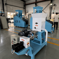 Machine extrudeuse d'aliments flottants pour poissons CE, mini-machine de fabrication de granulés, machine à aliments pour poissons en granulés