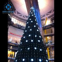 ANPU 18FT Commercial Outdoor Giant LED Weihnachts baum Wasserdicht mit DMX-Steuerung und 24 Lichteffekten IP65