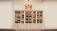 Vitrine de présentation en verre pour sacs à main, pour boutique de luxe