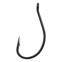 Hameçons barbelés en téflon à tige courbée et longue, emballés en vrac pour la pêche à la carpe et en mer, 2000 pièces, pour utilisation en lac