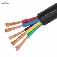 Kabel Karet Fleksibel Tahan Cuaca dan Tahan Minyak YCW, Tahan Lama dan Kuat, Cocok untuk Penggunaan Industri