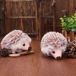 Kawayi hérisson en peluche <span class=keywords><strong>porte</strong></span>-clés jouets mignon doux animaux en peluche et jouets en peluche peluches hérisson <span class=keywords><strong>porte</strong></span>-clés griffe Machine peluche poupée - Product Image 3